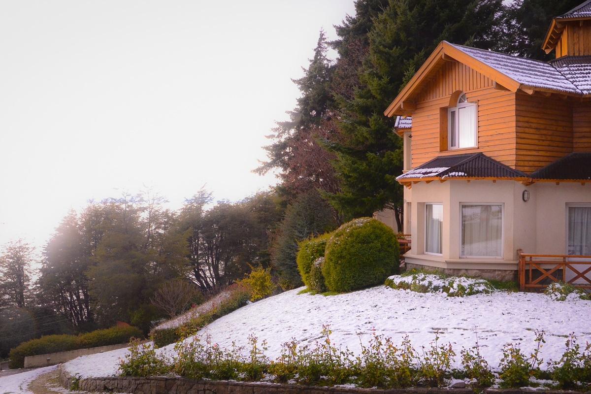 Huinid Bustillo Cabanas San Carlos de Bariloche Bagian luar foto
